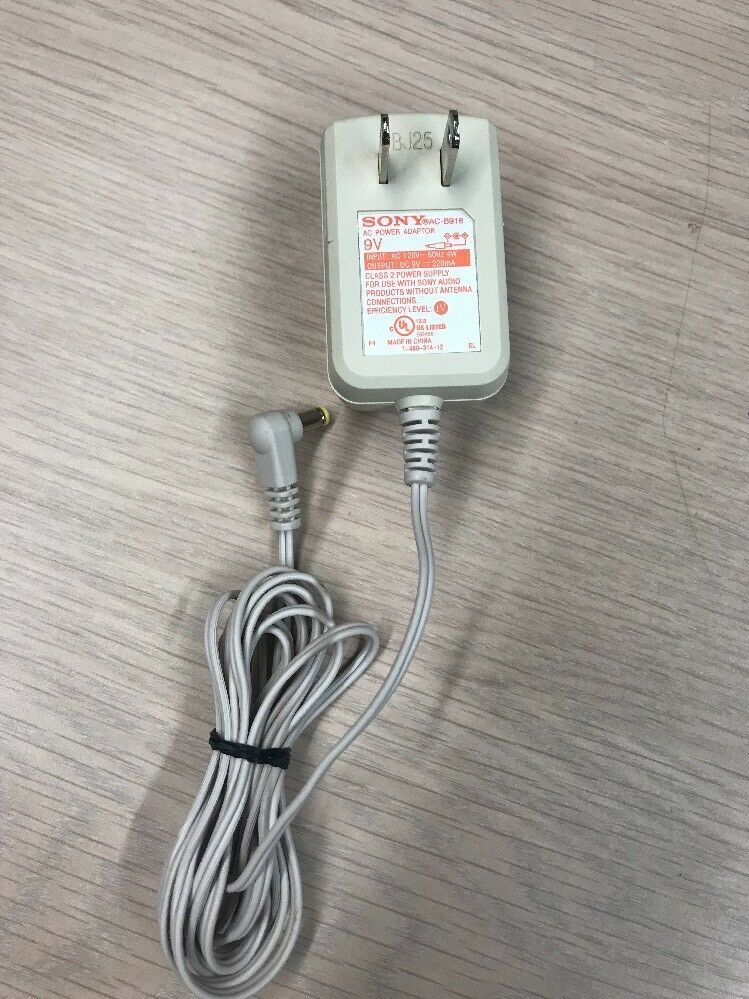 *Brand NEW* Sony AC-B918 DC 9V 220mA AC Adapter Power Supply *Brand NEW* Sony AC-B918 DC 9V 220mA AC Adapter Power Supply
